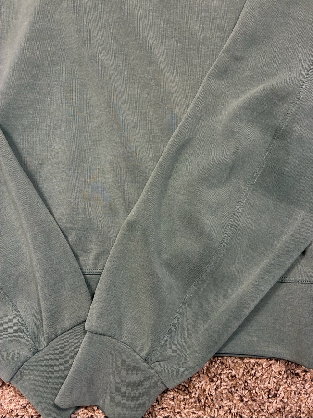 Lululemon Perfectly Oversized Crop Crew Soft Stream Sweatshirt - Picture 6 of 12